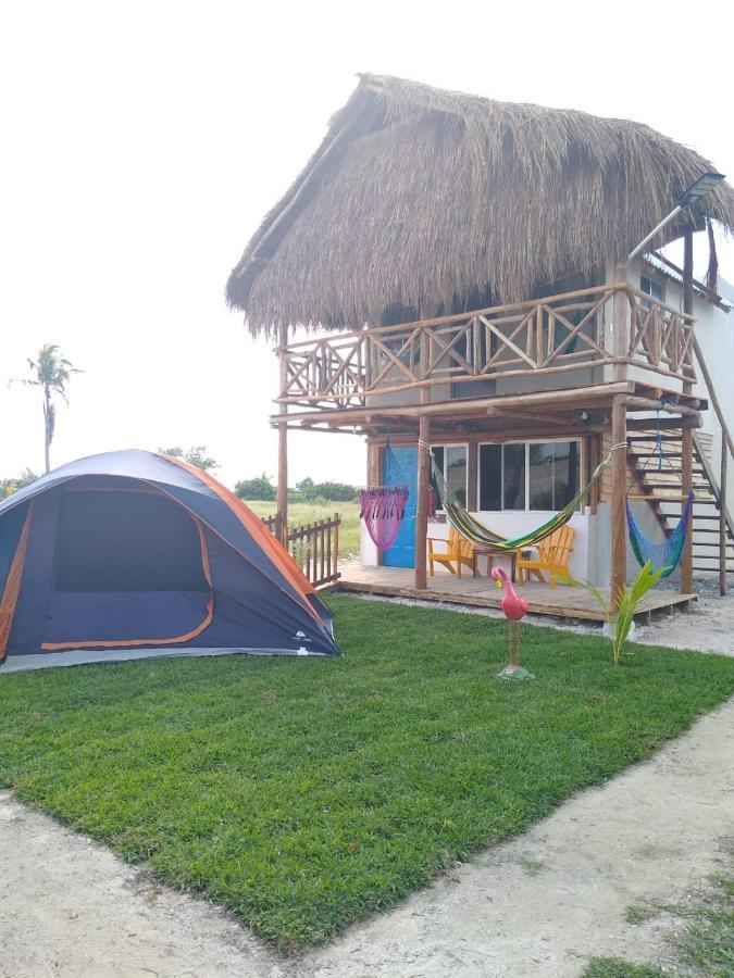 Camping Y Cabanas Chelem Exterior foto